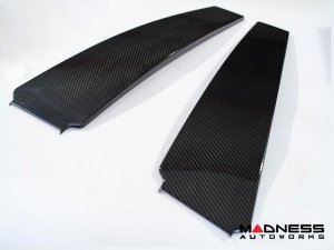 Maserati Ghibli Exterior Trim - Carbon Fiber - B Pillar Trim Cover Kit - Feroce Carbon